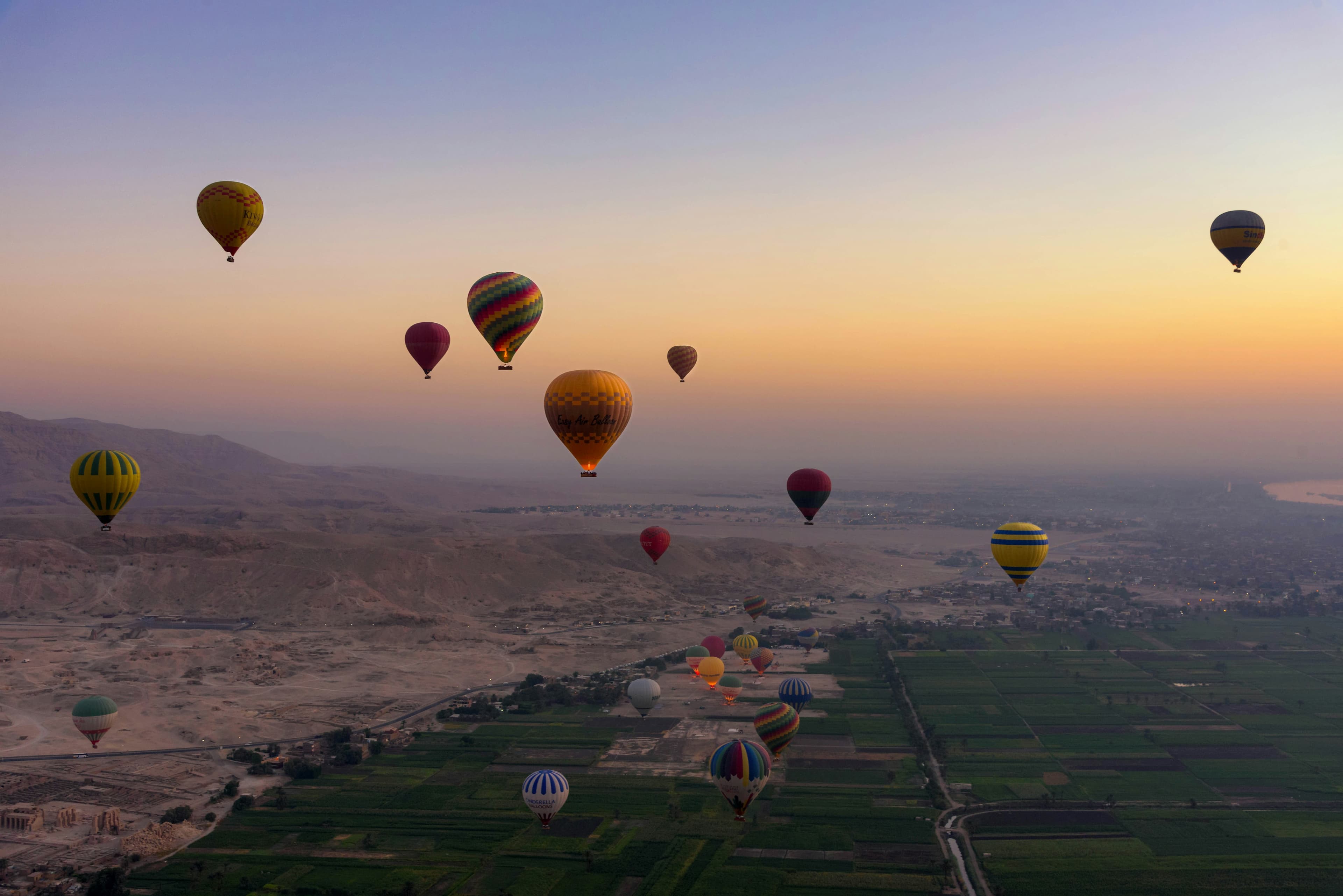 Private 2-Tages-Tour nach Luxor mit Heißluftballon