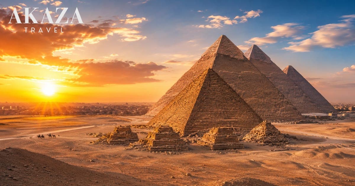 pyramids of giza